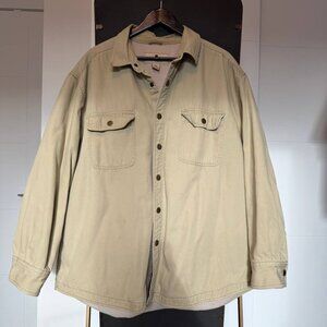 Woolrich Fleece-Lined Shirt Jacket – Men’s 2XL